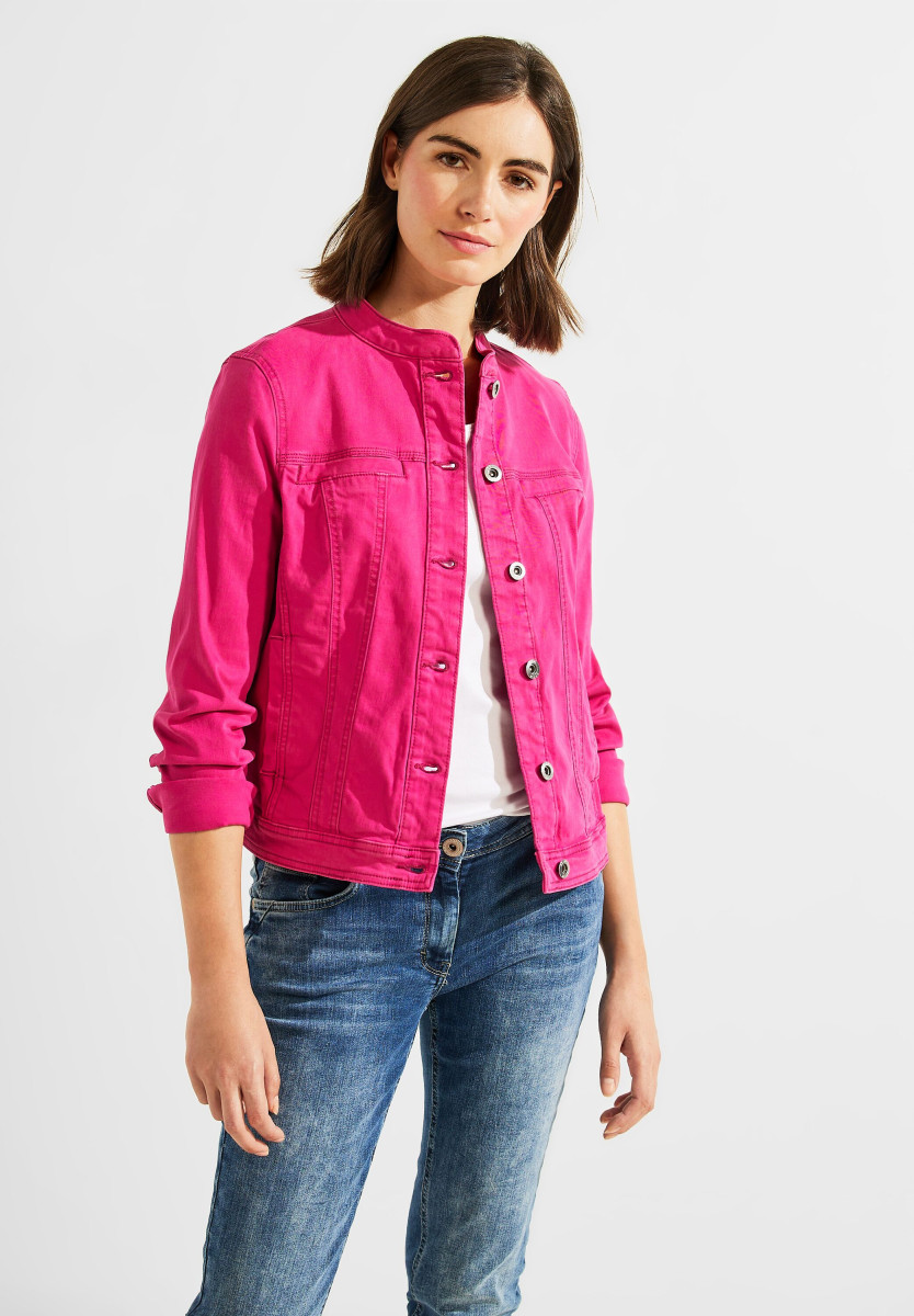 Color Jeansjacke - cool Jeansjacken | MODE | & pink DAMEN Mäntel | | Jacken | Bekleidung