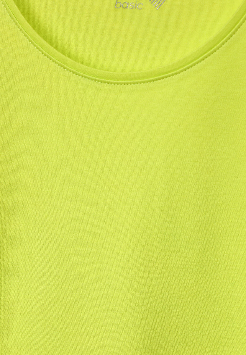 Shirts yellow | | MODE & T-Shirt limelight T-Shirts DAMEN - Blusen | Unifarbe | in | halbarm Bekleidung