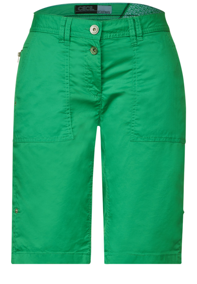 Loose Fit Hosen & green | fresh DAMEN | Hosen | salvia Kurze | | - MODE Shorts Jeans Bekleidung