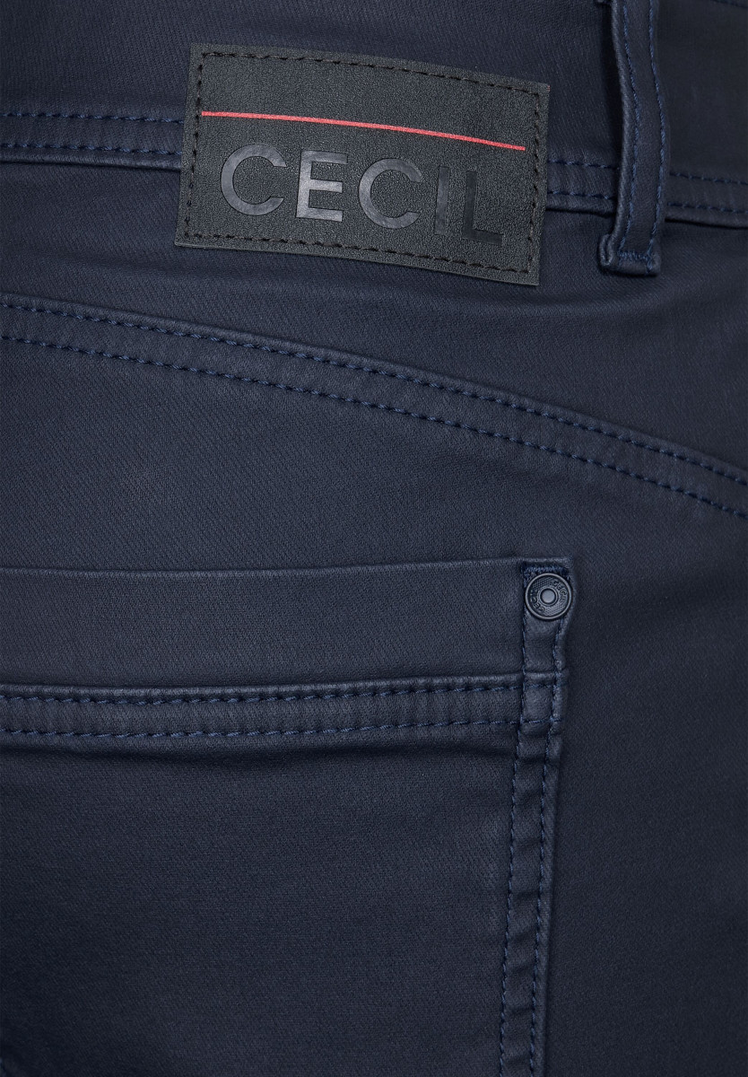 Coating Slim Fit Hose - MODE | Bekleidung Lange DAMEN blue sky Jeans | night & Hosen | Hosen | 